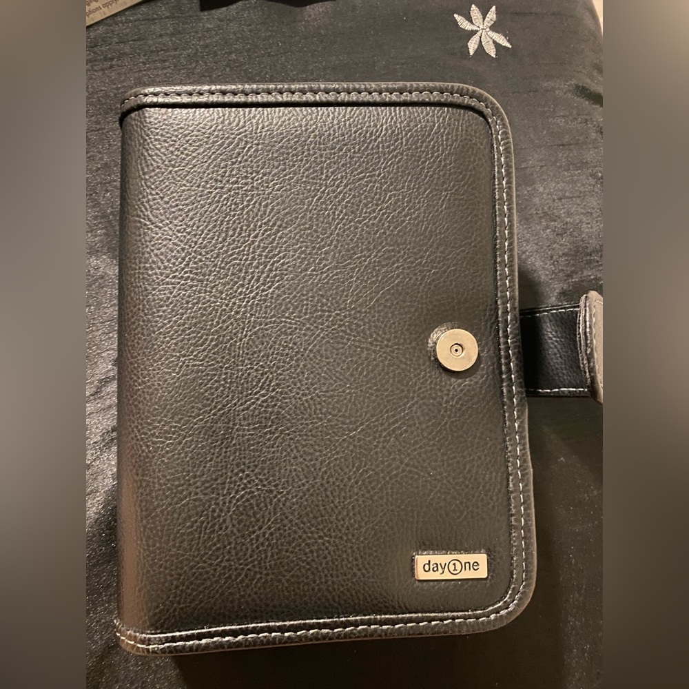 Black Leather Organizer